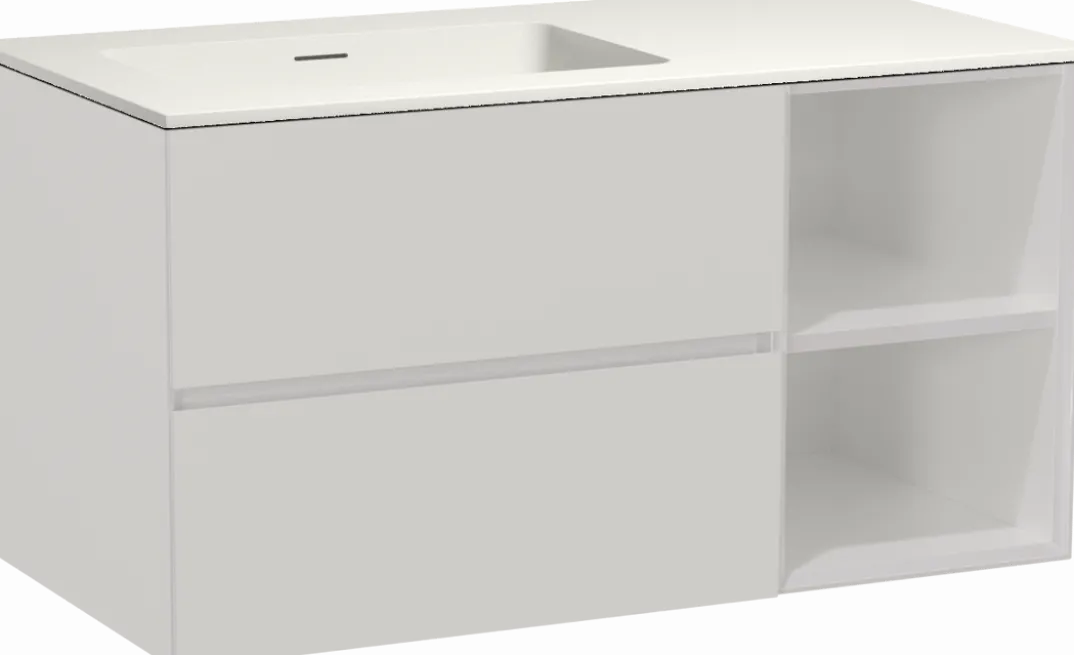Storke Edge badkamermeubel met Mata wastafel