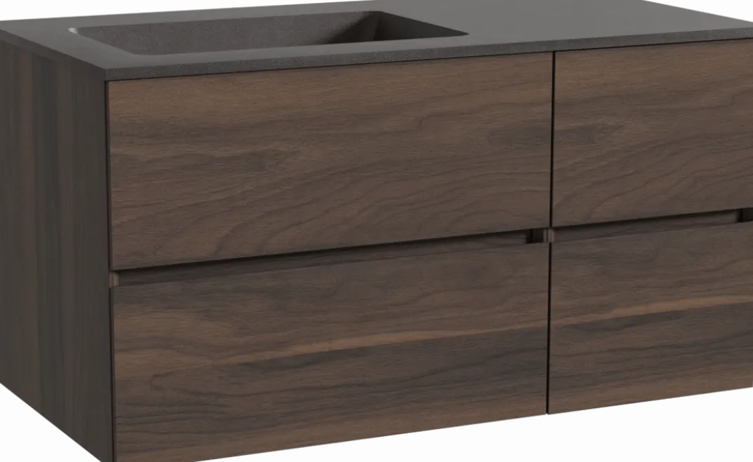 Storke Edge badkamermeubel met Scuro wastafel