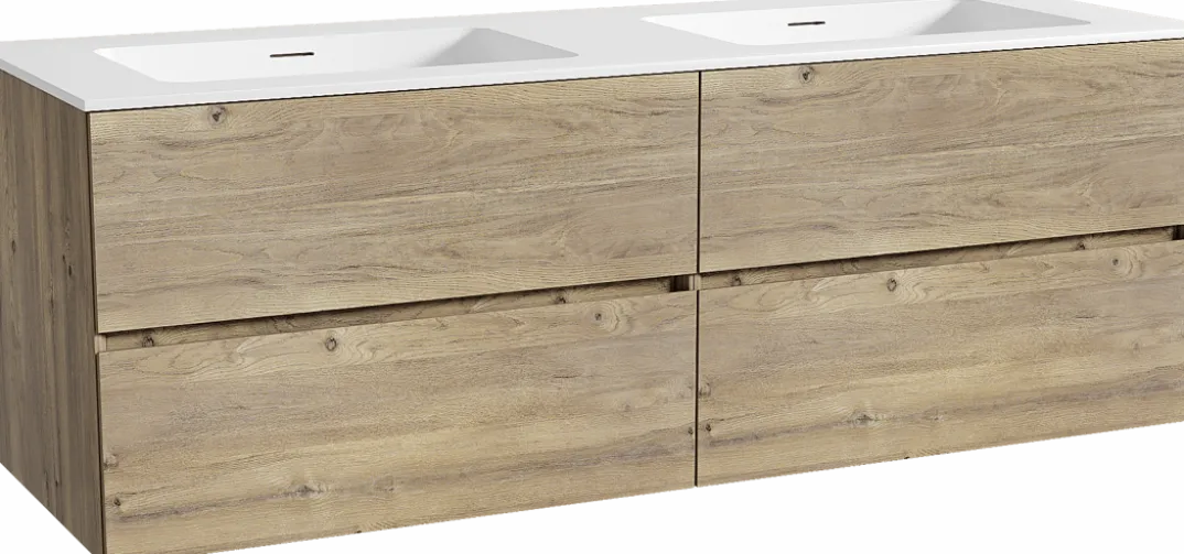 Storke Edge badkamermeubel met Mata wastafel
