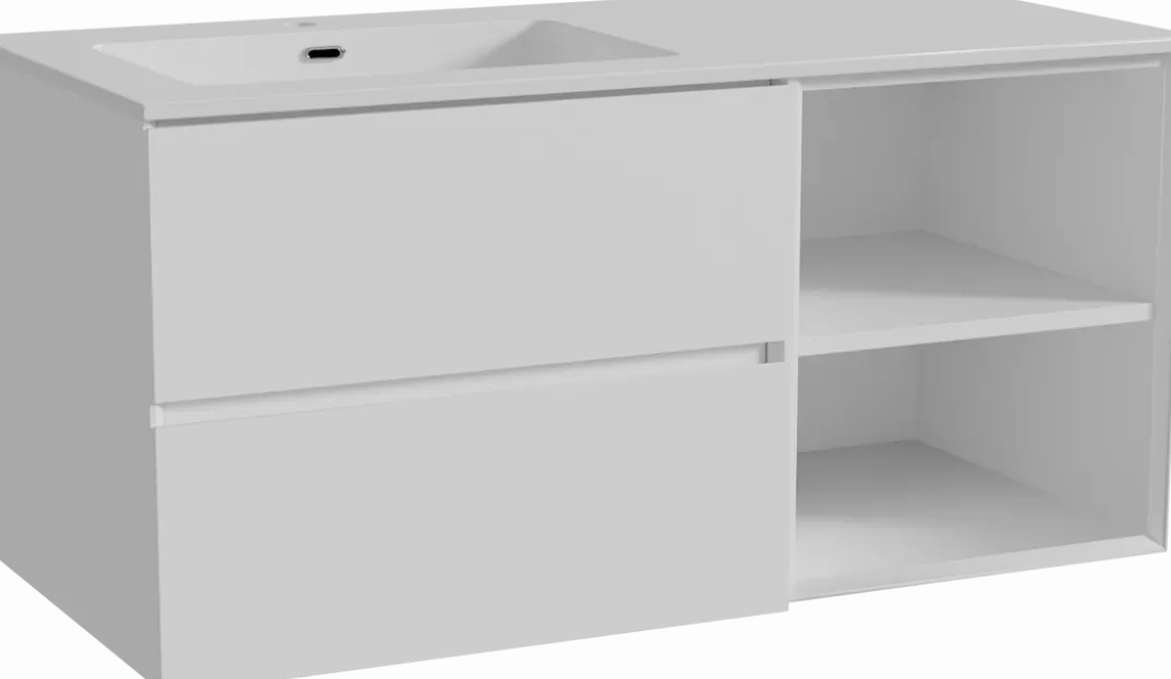 Storke Edge badkamermeubel met Diva wastafel