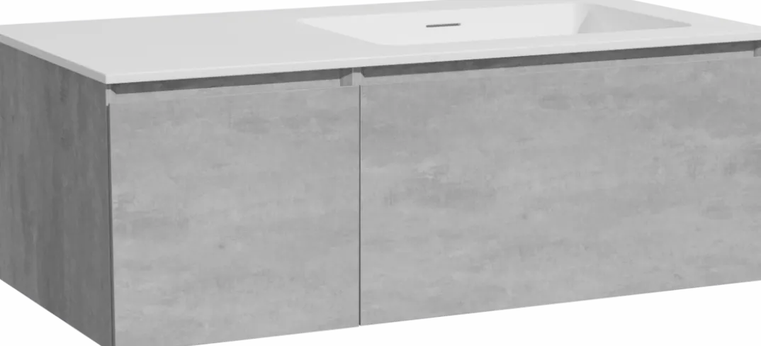 Storke Edge badkamermeubel met Mata wastafel