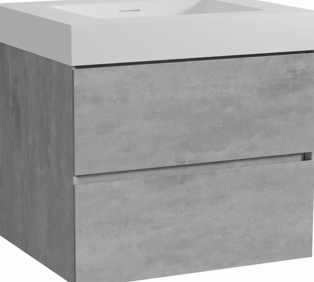 Storke Edge badkamermeubel met Mata High wastafel