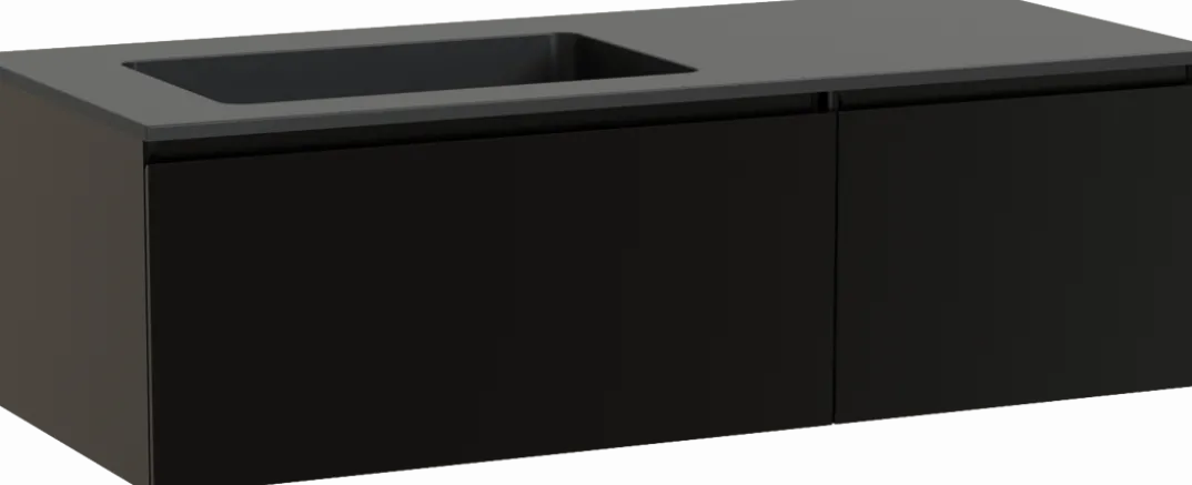 Storke Edge badkamermeubel met Scuro wastafel