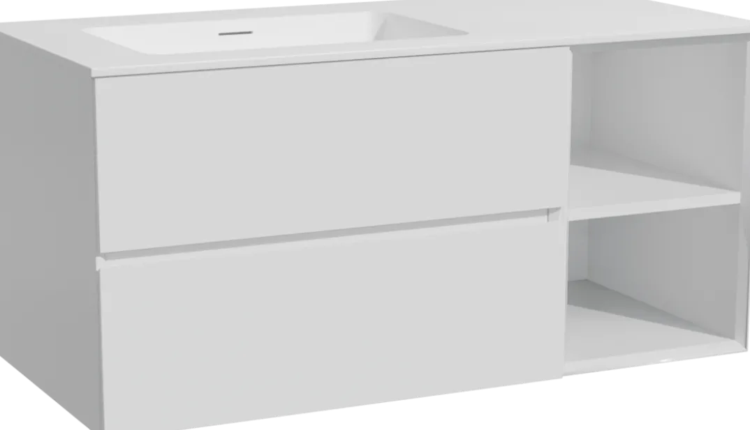 Storke Edge badkamermeubel met Mata wastafel
