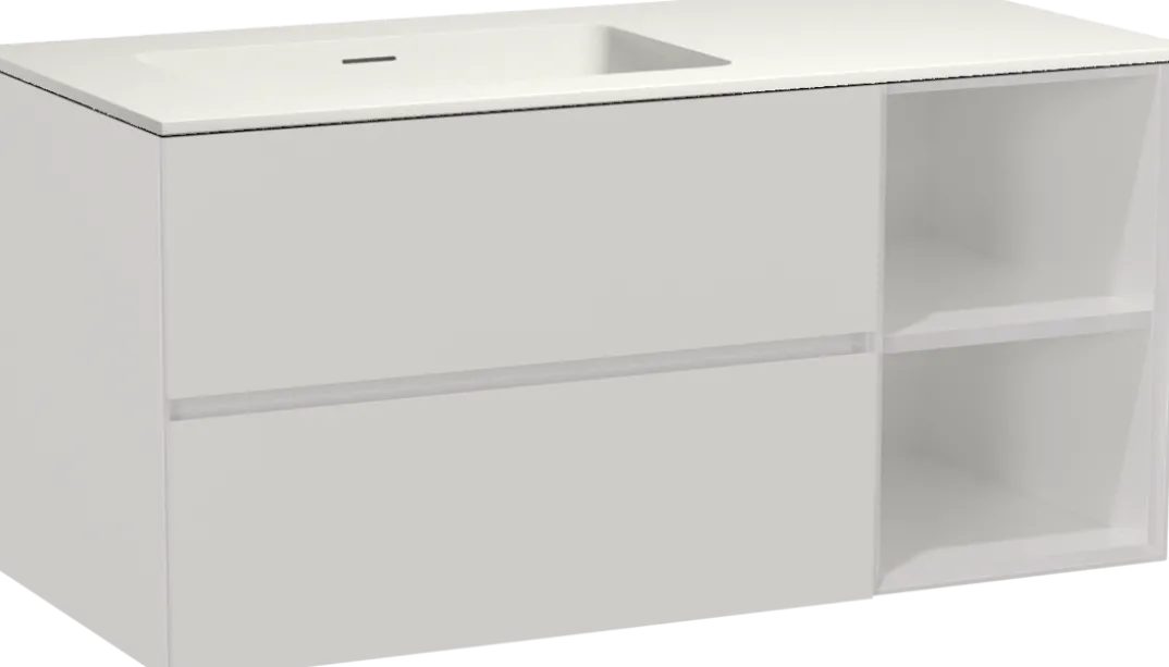 Storke Edge badkamermeubel met Mata wastafel
