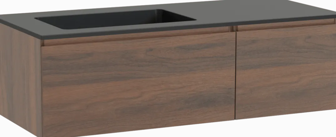 Storke Edge badkamermeubel met Scuro wastafel