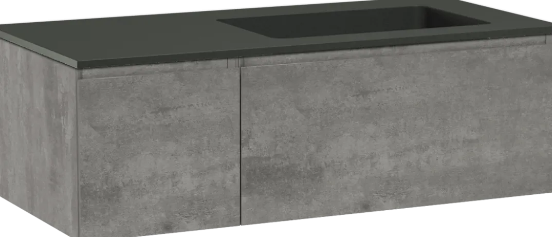 Storke Edge badkamermeubel met Scuro wastafel