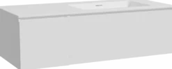 Storke Edge badkamermeubel met Mata wastafel