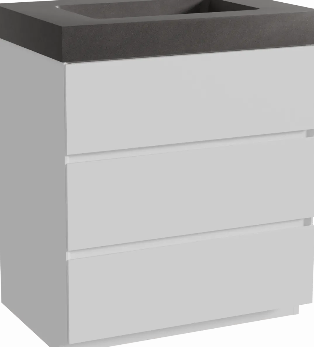 Storke Edge badkamermeubel met Scuro High wastafel