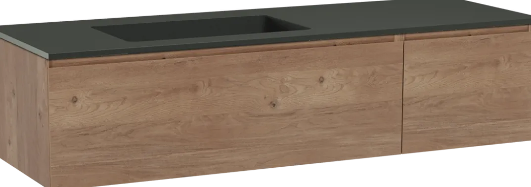 Storke Edge badkamermeubel met Scuro wastafel