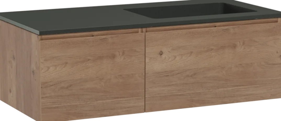 Storke Edge badkamermeubel met Scuro wastafel