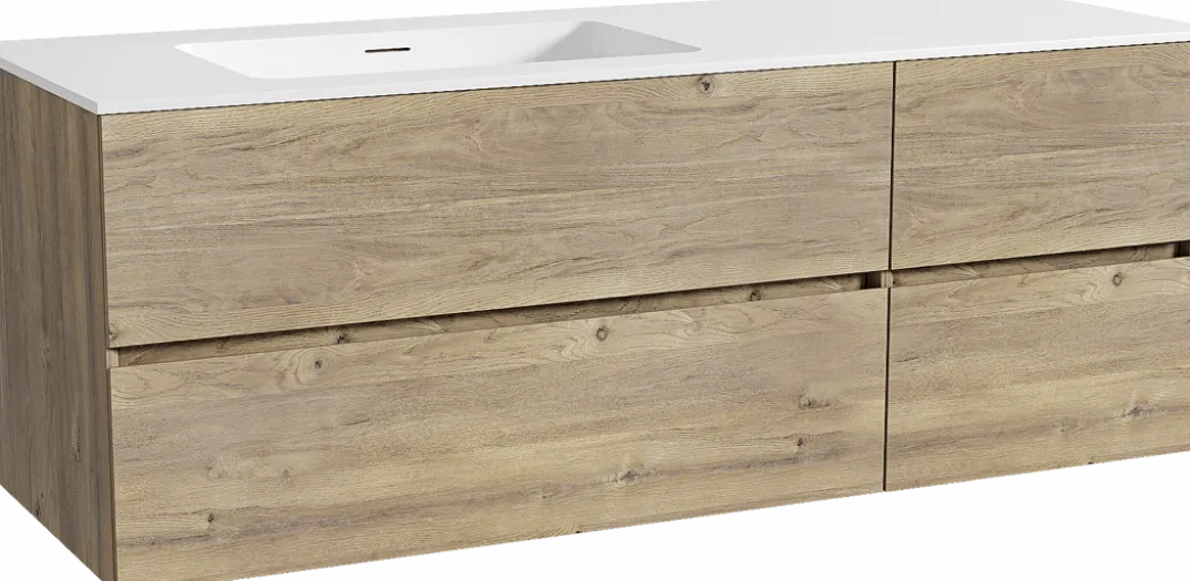 Storke Edge badkamermeubel met Mata wastafel