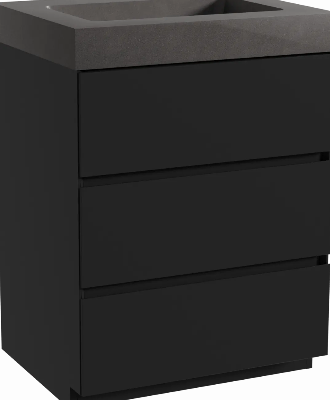 Storke Edge badkamermeubel met Scuro High wastafel