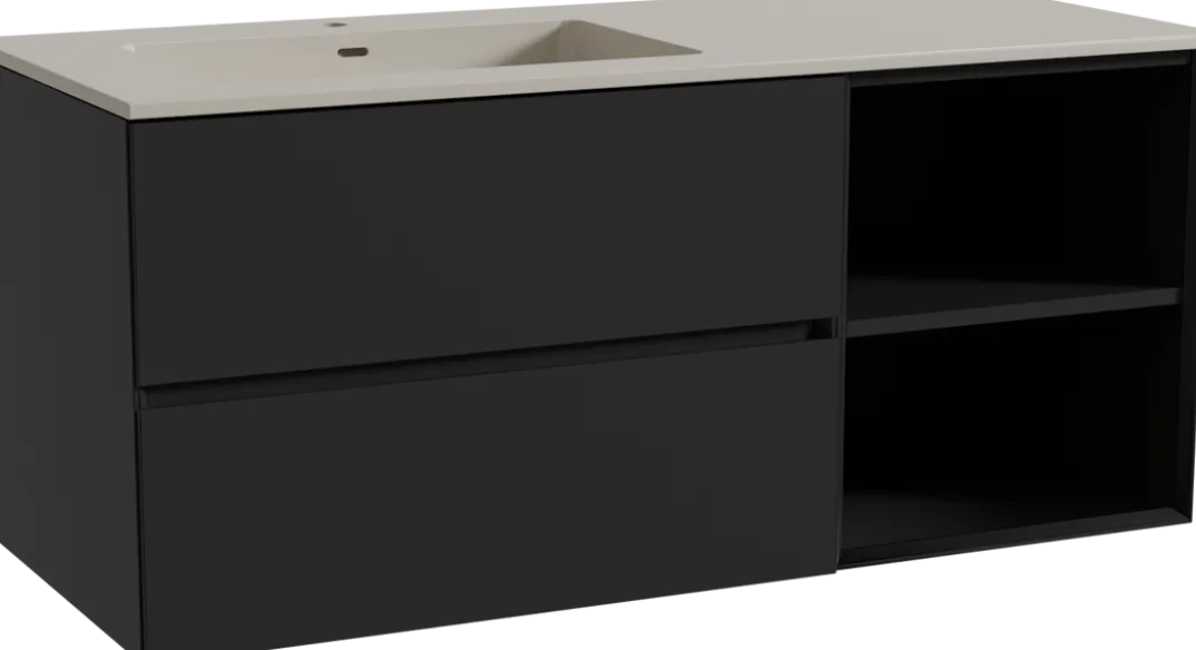 Storke Edge badkamermeubel met Diva wastafel