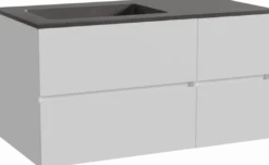Storke Edge badkamermeubel met Scuro wastafel