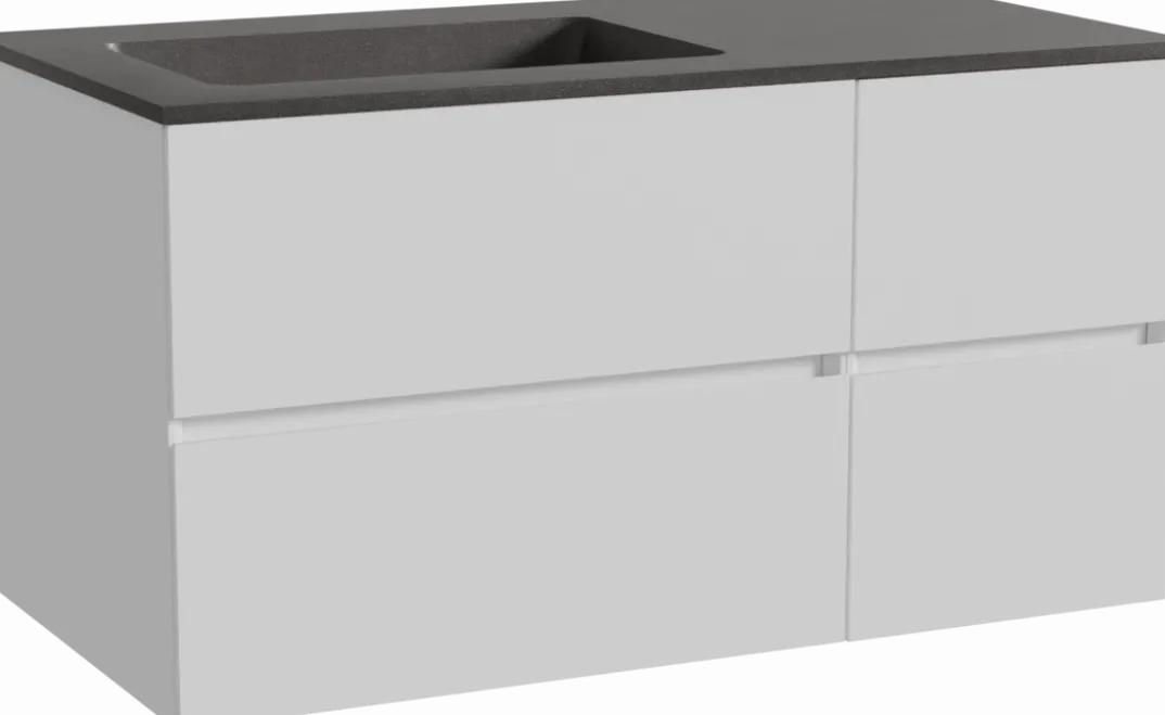 Storke Edge badkamermeubel met Scuro wastafel