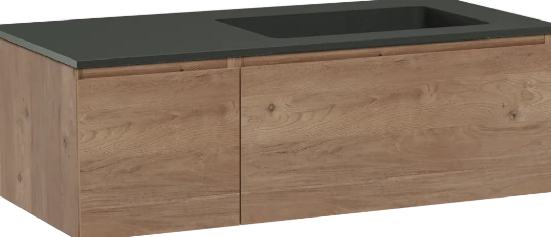 Storke Edge badkamermeubel met Scuro wastafel