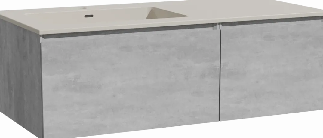 Storke Edge badkamermeubel met Diva wastafel