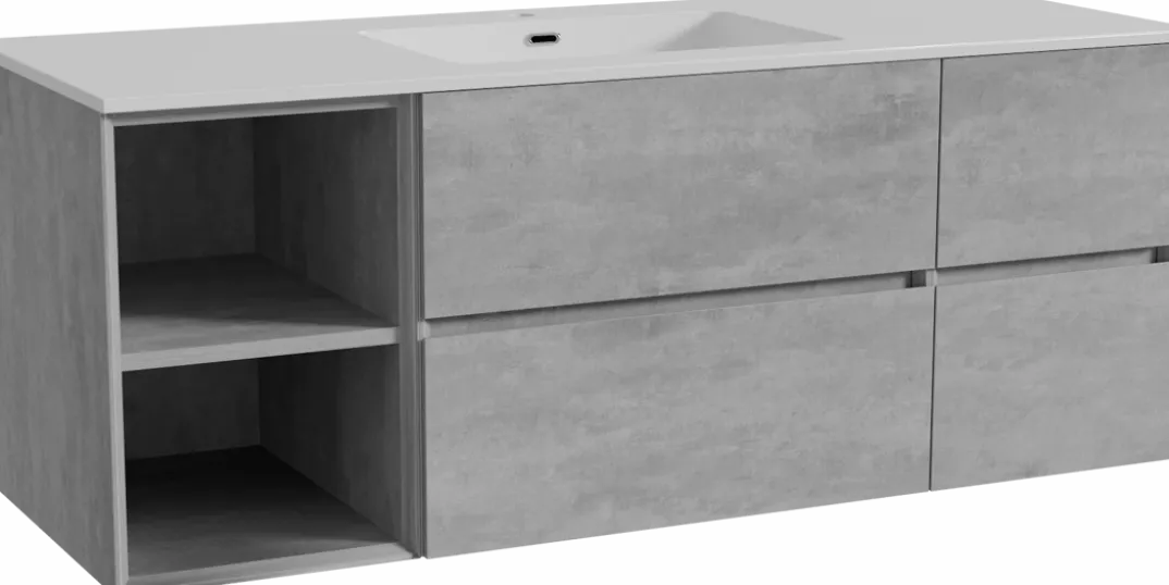 Storke Edge badkamermeubel met Diva wastafel
