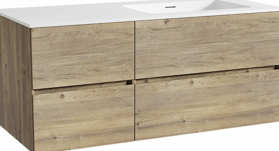 Storke Edge badkamermeubel met Mata wastafel