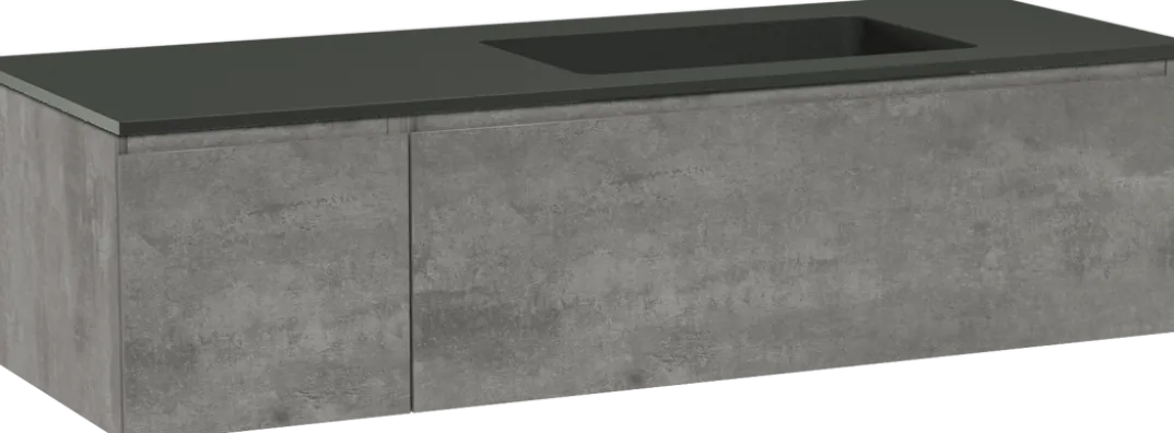 Storke Edge badkamermeubel met Scuro wastafel
