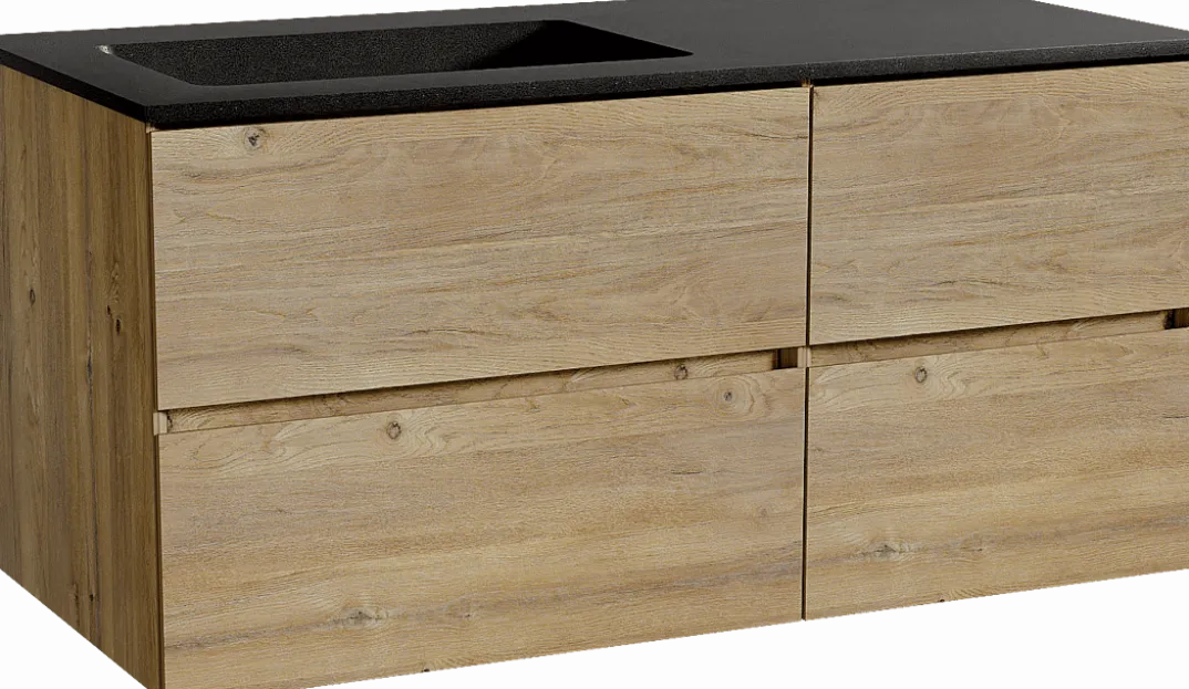 Storke Edge badkamermeubel met Scuro wastafel