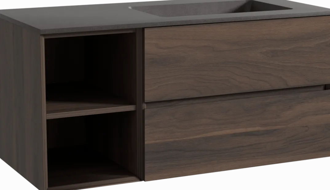 Storke Edge badkamermeubel met Scuro wastafel