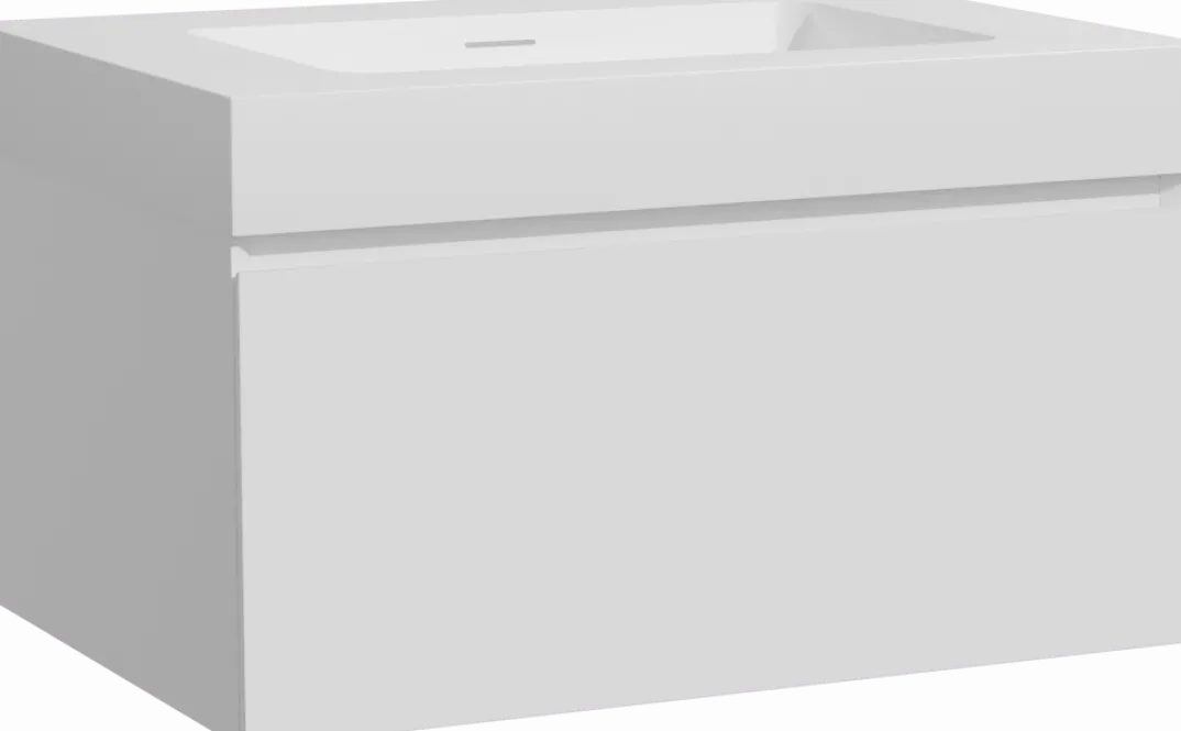 Storke Edge badkamermeubel met Mata High wastafel