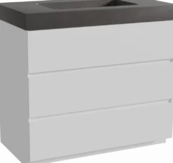 Storke Edge badkamermeubel met Scuro High wastafel