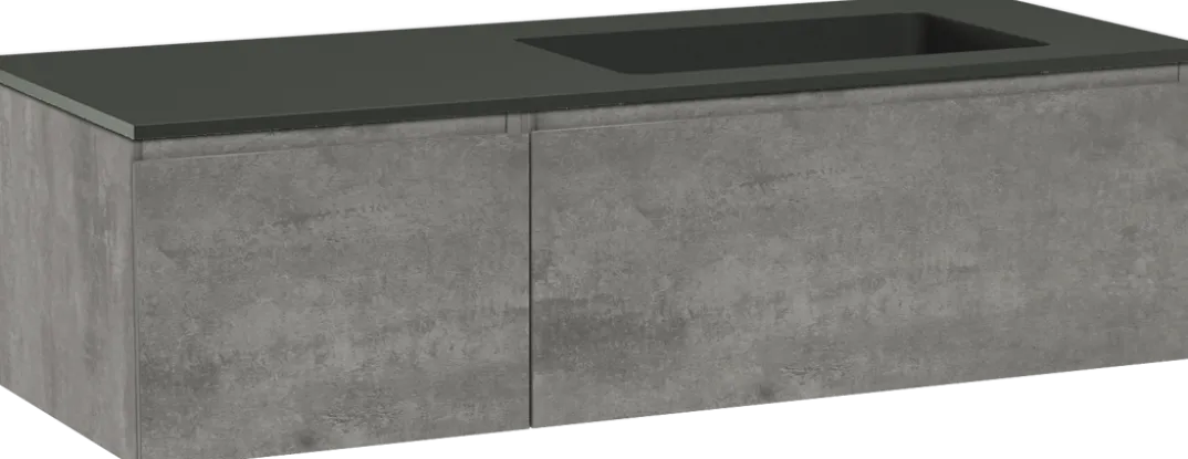 Storke Edge badkamermeubel met Scuro wastafel