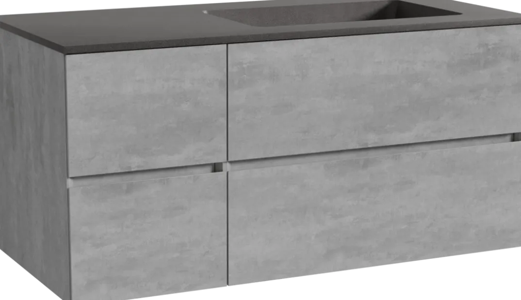 Storke Edge badkamermeubel met Scuro wastafel