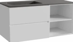 Storke Edge badkamermeubel met Scuro wastafel