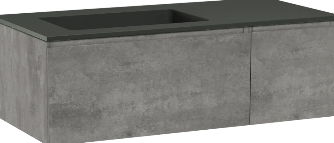 Storke Edge badkamermeubel met Scuro wastafel