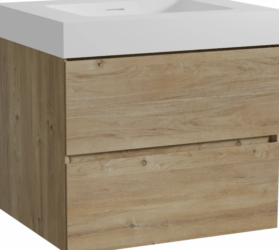Storke Edge badkamermeubel met Mata High wastafel