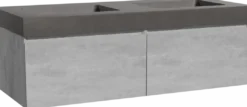 Storke Edge badkamermeubel met Scuro High wastafel