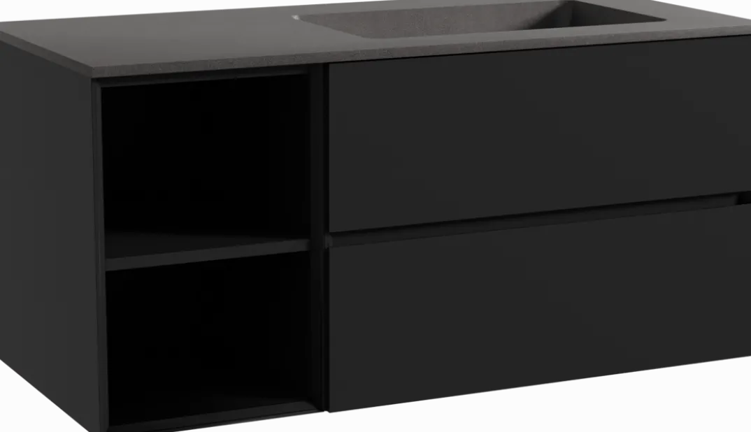 Storke Edge badkamermeubel met Scuro wastafel