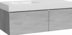 Storke Edge badkamermeubel met Mata High wastafel