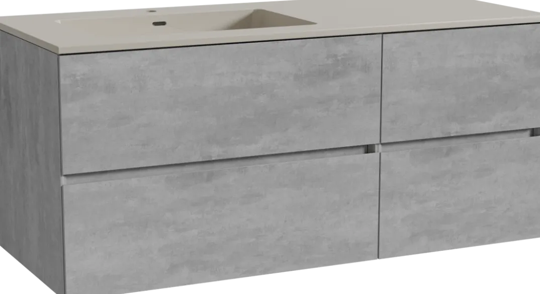 Storke Edge badkamermeubel met Diva wastafel