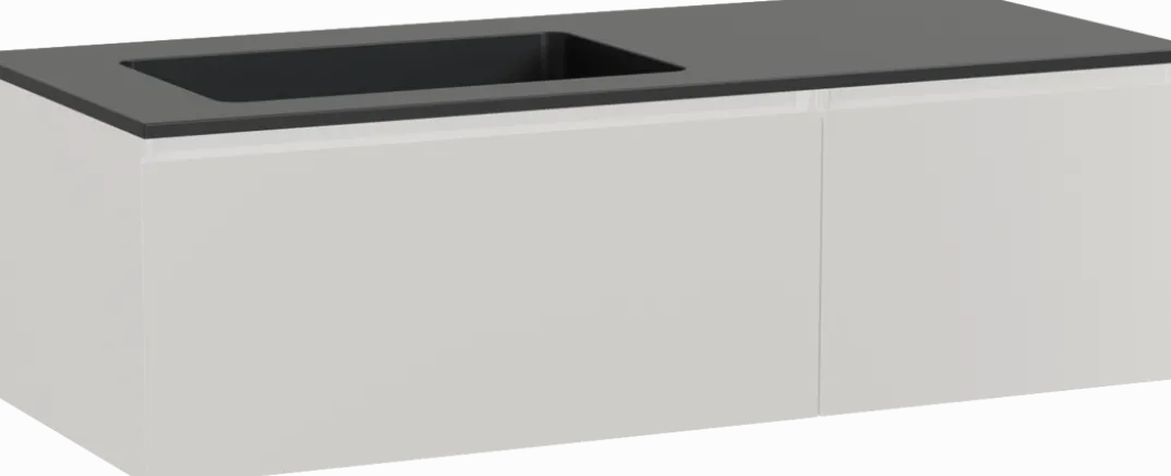 Storke Edge badkamermeubel met Scuro wastafel