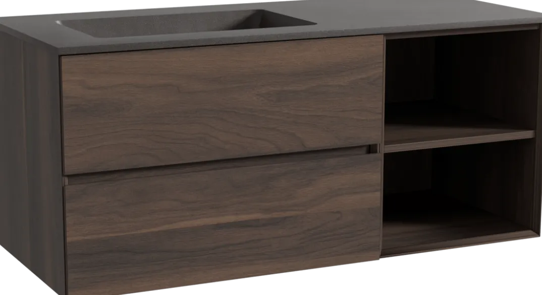 Storke Edge badkamermeubel met Scuro wastafel