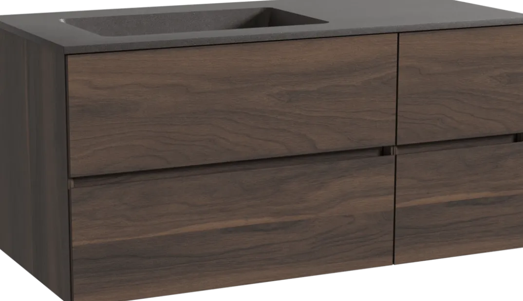 Storke Edge badkamermeubel met Scuro wastafel
