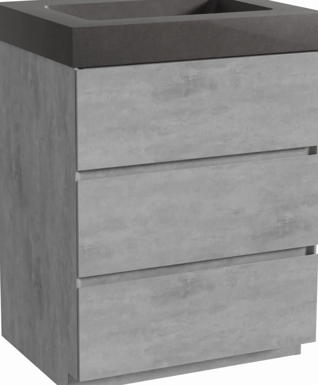 Storke Edge badkamermeubel met Scuro High wastafel