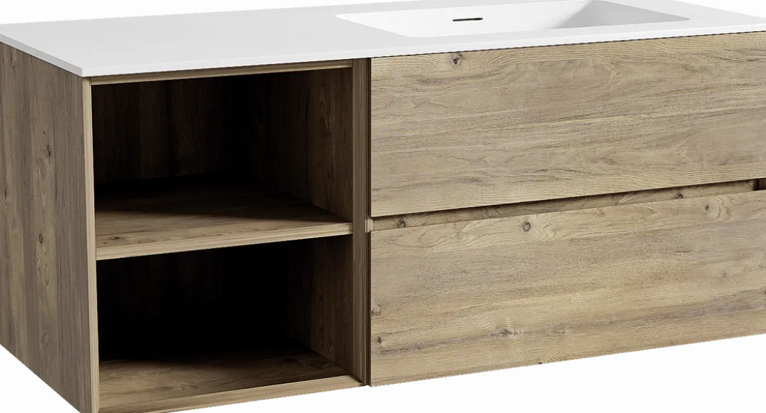 Storke Edge badkamermeubel met Mata wastafel