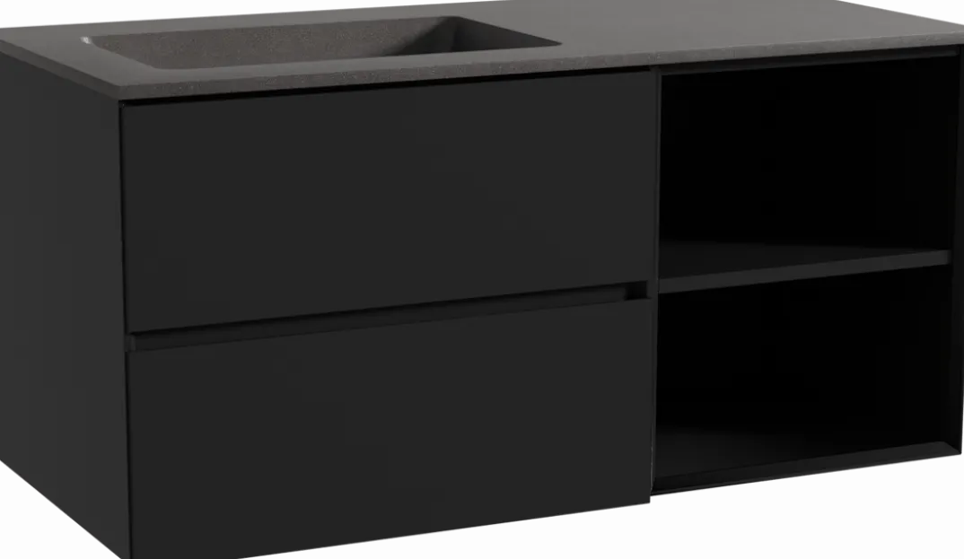 Storke Edge badkamermeubel met Scuro wastafel