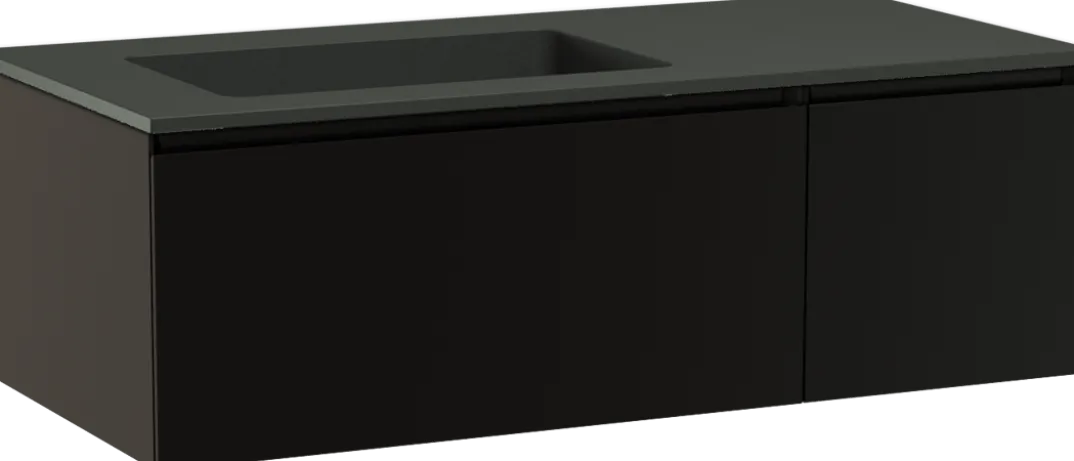 Storke Edge badkamermeubel met Scuro wastafel