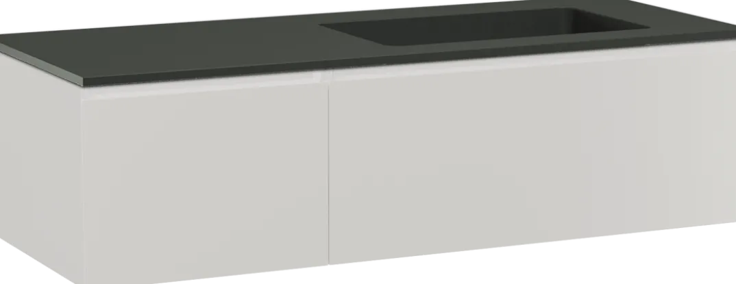 Storke Edge badkamermeubel met Scuro wastafel