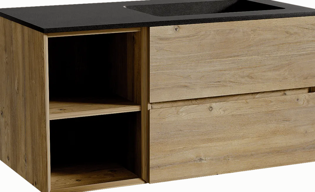 Storke Edge badkamermeubel met Scuro wastafel
