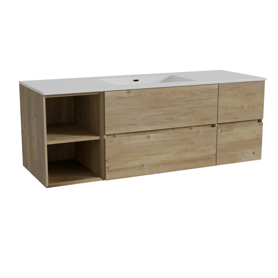 Storke Edge badkamermeubel met Diva wastafel