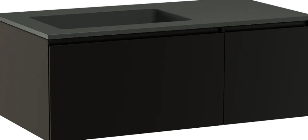 Storke Edge badkamermeubel met Scuro wastafel