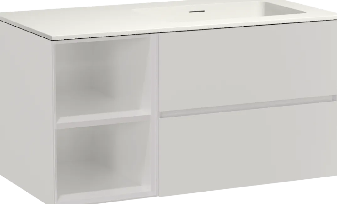 Storke Edge badkamermeubel met Mata wastafel